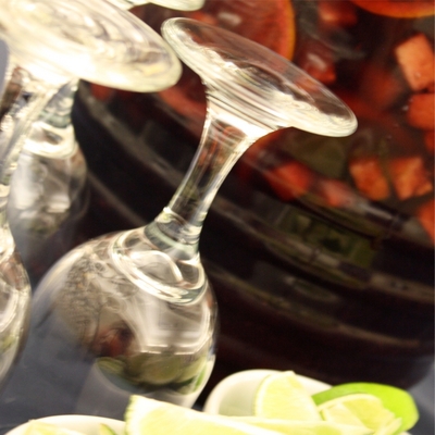 house made sangria is a great beverage for an outdoor event