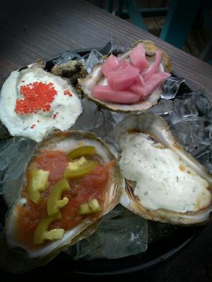 We also have specialty baked and coldwater oysters for your
enjoyment!