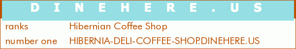 Hibernian Coffee Shop