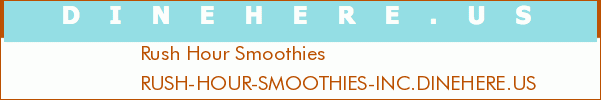Rush Hour Smoothies