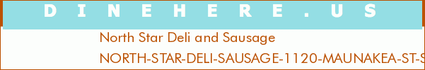 North Star Deli and Sausage