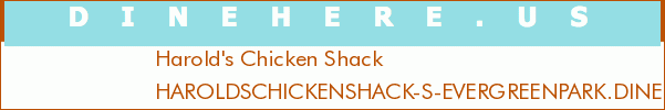 Harold's Chicken Shack