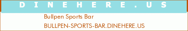 Bullpen Sports Bar