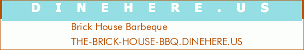 Brick House Barbeque