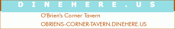 O'Brien's Corner Tavern