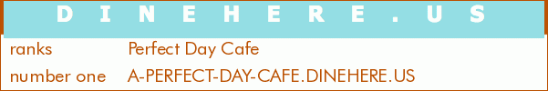 Perfect Day Cafe