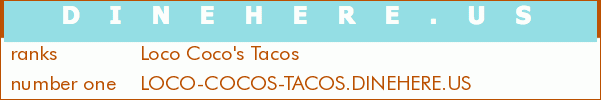 Loco Coco's Tacos