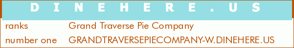 Grand Traverse Pie Company