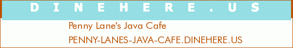Penny Lane's Java Cafe