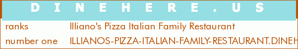Illiano's Pizza Italian Family Restaurant