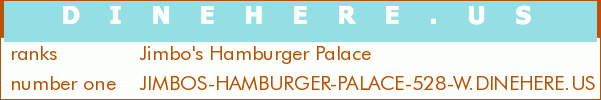 Jimbo's Hamburger Palace
