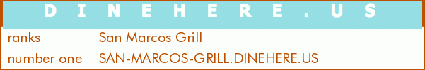 San Marcos Grill