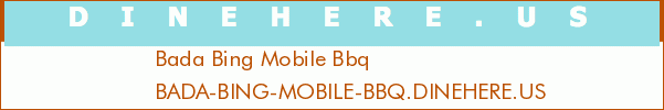Bada Bing Mobile Bbq