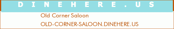 Old Corner Saloon