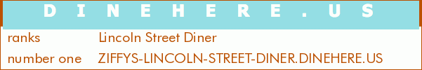 Lincoln Street Diner