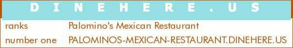 Palomino's Mexican Restaurant