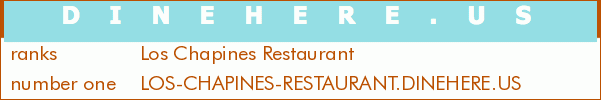 Los Chapines Restaurant