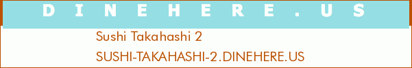 Sushi Takahashi 2
