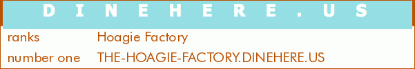 Hoagie Factory