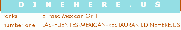 El Paso Mexican Grill