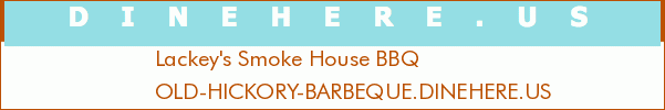 Lackey's Smoke House BBQ