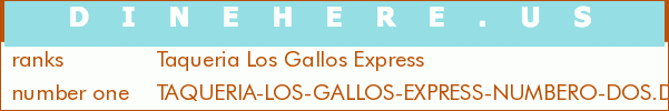 Taqueria Los Gallos Express