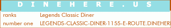 Legends Classic Diner