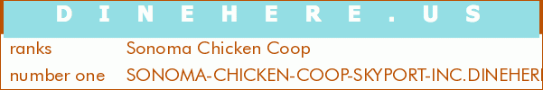 Sonoma Chicken Coop