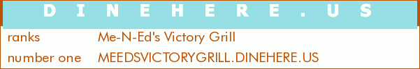 Me-N-Ed's Victory Grill