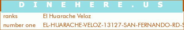 El Huarache Veloz