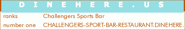 Challengers Sports Bar