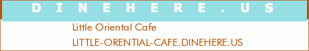 Little Oriental Cafe