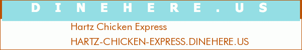 Hartz Chicken Express