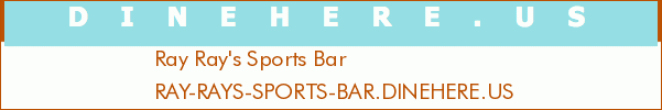 Ray Ray's Sports Bar