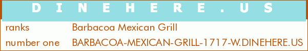 Barbacoa Mexican Grill