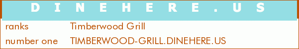 Timberwood Grill