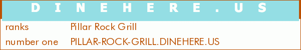 Pillar Rock Grill