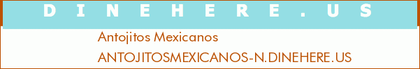 Antojitos Mexicanos