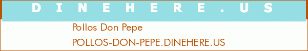 Pollos Don Pepe