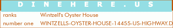 Wintzell's Oyster House