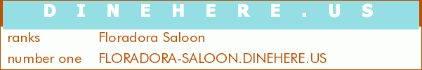 Floradora Saloon