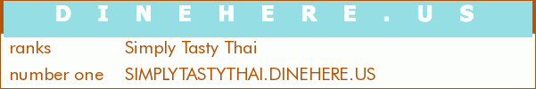 Simply Tasty Thai