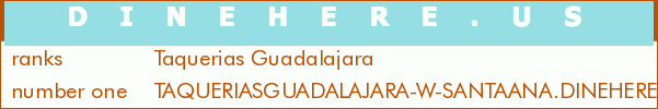 Taquerias Guadalajara