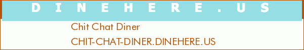 Chit Chat Diner