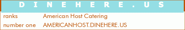 American Host Catering