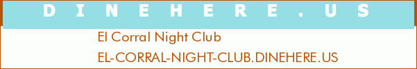 El Corral Night Club
