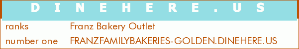 Franz Bakery Outlet