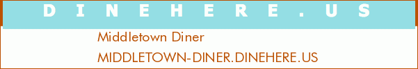 Middletown Diner