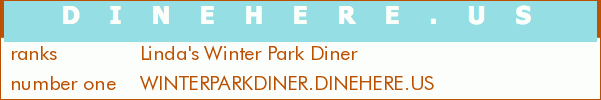 Linda's Winter Park Diner