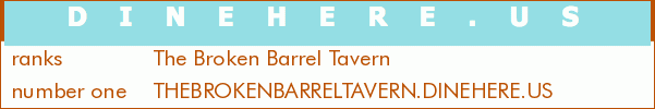 The Broken Barrel Tavern